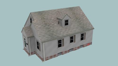 Low-Poly House preview image